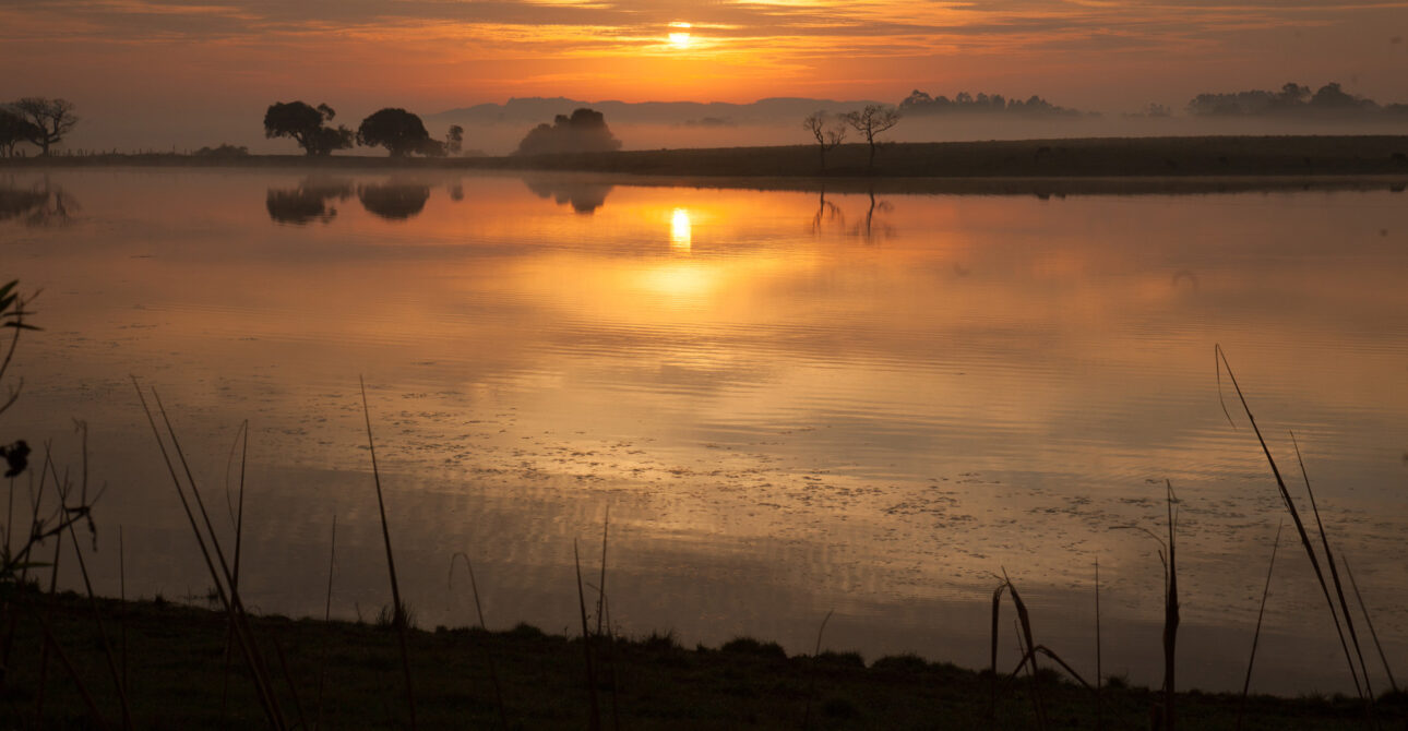 Entardecer em Passo do Sobrado